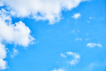 Obraz premium Blue Sky with Clouds