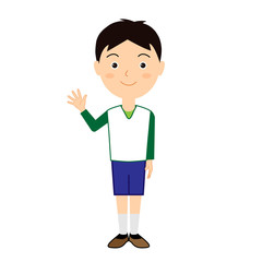 かわいい男の子のイラスト