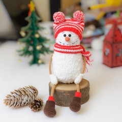 new year, Christmas, toys, knitting, needlework, surprise, children, gifts