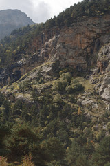view of caucasian mountains