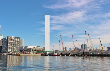 晴海ふ頭からの眺め