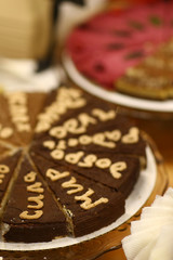 sweet vegan cheese cake pie close up photo