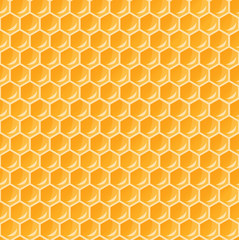 Honeycomb seamless pattern
