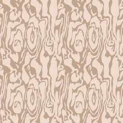Brush painted freehand lines seamless pattern. Beige stripes grunge background. Vector illustration.