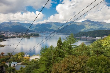 Mt.KACHI KACHI ROPEWAY is a prime spot for sightseeing with its grand views of Mount Fuji and Lake...