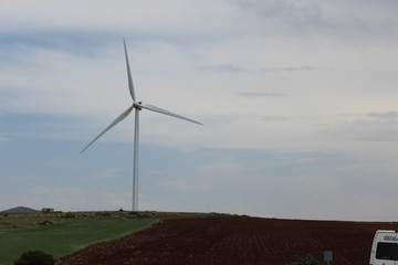 wind turbines