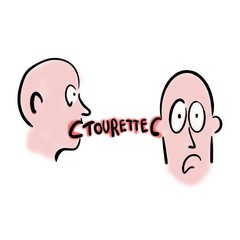 Man with tourette syndrome