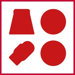 glove icon. evidence and mitten vector icons in glove set. Use this illustration for glove works.