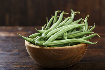 green asparagus beans