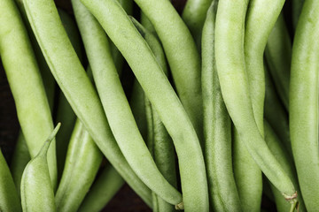 green beans close-up