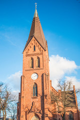 Fototapeta na wymiar Kirche Warnemünde Rostock
