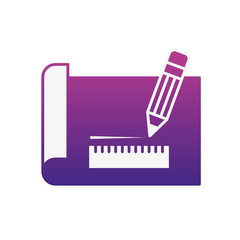 graphic design ruler pencil paper equipment