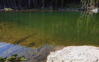 Waters Reflecting in the Mountains