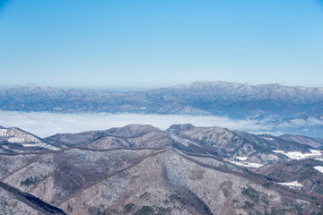 Balwangsan Mountain in winter, Korea