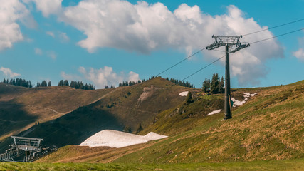 Beautiful alpine view at Leogang - Tyrol - Austria