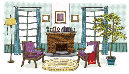 Fire Place Interior