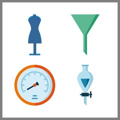 4 traffic icon. Vector illustration traffic set. shopping tolls and velocity icons for traffic works