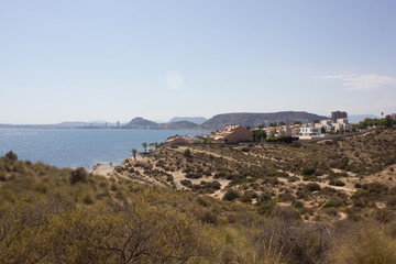 Fototapeta na wymiar the sea in the city of Alicante Spain