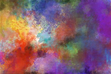 Obraz na płótnie Canvas Abstract spring bold painted splash grundge background for spring summer and party backdrop or any art need