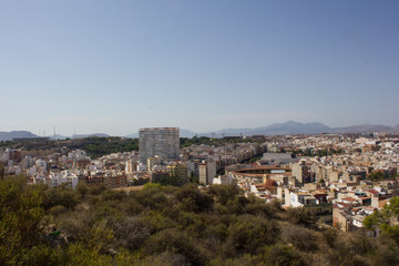 Fototapeta na wymiar the city of Alicante Spain