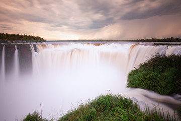 devil's throat, dramatic landscape of Iguazu waterfalls