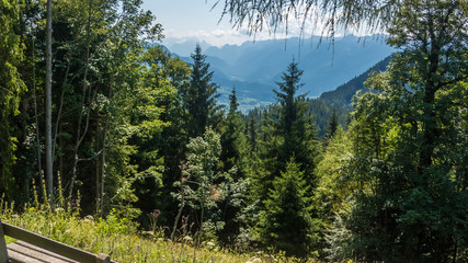 Beautiful alpine view at Hallein - Salzburg - Austria