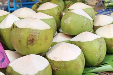 Coconut at street food