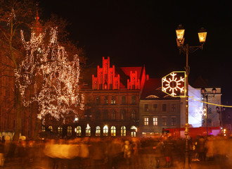 Old Market Square in Torun.  Poland © Andrey Shevchenko