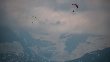Beautiful alpine view at Schmittenhoehe - Zell am See - Salzburg - Austria