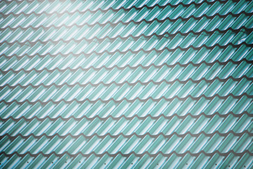 Metal sheet for industrial building and construction