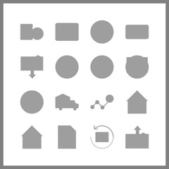 financial icon. percentage and pie chart vector icons in financial set. Use this illustration for financial works.