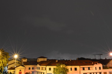 Paesaggio di Villasanta, Monza, Lombardia, Italia