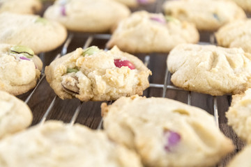 hausgemachtes Gebäck mit Smarties
