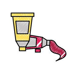 artistic paint color tubes supplies