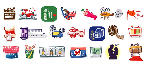 Close-up of different types of objects