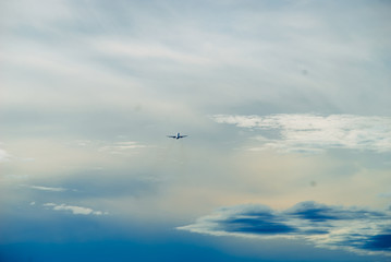 Fototapeta premium airplane in the sky
