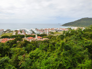 A view of Brava beach from Mirante da Brava (Brava viewpoint) - Florianopolis, Brazil