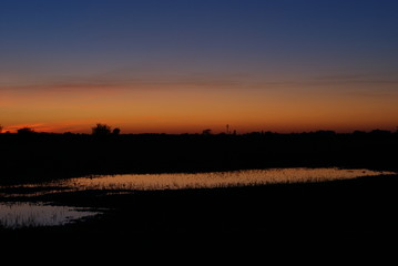 Sunrise Hurhada Egypt in winter and beautifyl sky clouds with view on Egyptian Red Sea Beach