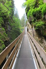 Fototapeta premium Gilfenklamm bei Ratschings, Südtirol