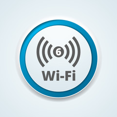 Wi-Fi 6 generation button illustration