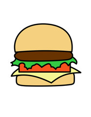 ハンバーガー(色)
