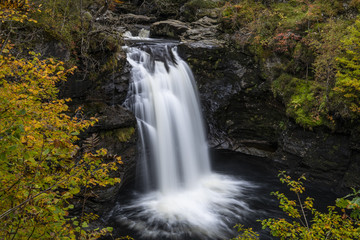 Fototapeta na wymiar Falls of Falloch, Loch Lomand National Park, Scotland
