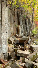 basalt hexagonal pillars