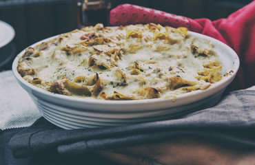 Baked Whole wheat pasta