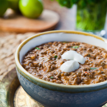 Mah Ki Dal  -  Kaali Dal -  Indian Cuisine Delicious Dish