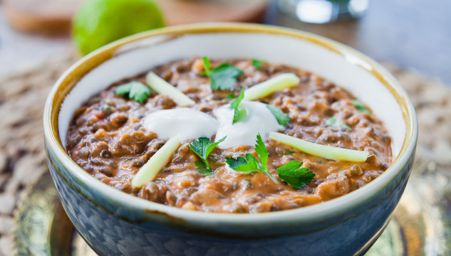 Sabut Masoor Indian Cuisine Dal