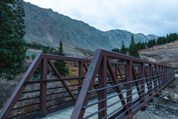 Beginning Gray's Mountain 14er Hike Colorado