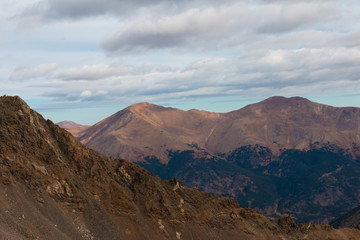 Fototapeta na wymiar Gray's Mountain Trail Views Colorado 14ers