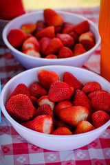 Fresh strawberries