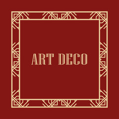 Art Deco frame